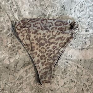 Frankie's Bikinis Leopard Print Bikini Bottom